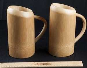Taza de madera hecha a mano de estilo nórdico, taza portátil de madera Natural para café, té y leche, diseño clásico para acampar, regalos de negocios - Product Image 5