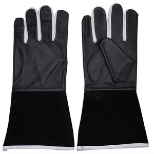Gants de soudage TIG en peau de chèvre de qualité supérieure Léger Flexible Respirant Respectueux de l'environnement Longueur du coude pour une utilisation professionnelle en extérieur - Product Image 1