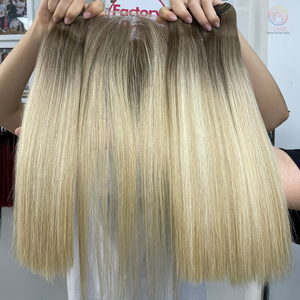 Extensions de Cheveux Raides Vietnamiens Double Standard de Super Qualité 50 Cm 100% Bundles de Cheveux Humains Bruts Non Transformés avec Fermeture 5X5 - Product Image 1