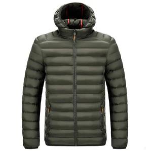 Men's Winter Waterproof Cotton Puffer Jacket with Hood Stand Collar Breathable Insulated <b>Heated</b> <b>Coat</b> ODM Supply Canvas Material - Product Image 2