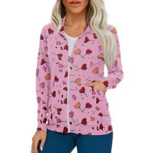 Vestes de travail médicales personnalisées avec logo, vêtements chirurgicaux imprimés pour hôpital, blouses respirantes pour infirmières et médecins, uniformes pour femmes - Product Image 4