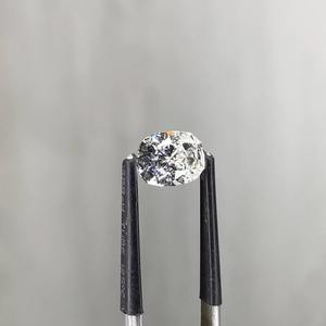 Diamant de laboratoire de 1,93 carats, 8,8 x 6,7 mm, diamant de laboratoire créé, diamant unique à taille étagée, diamant de taille ovale pour la création de bagues de fiançailles - Product Image 1