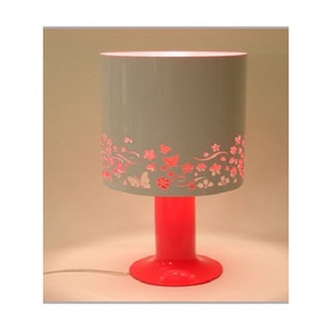 โคมไฟตั้งโต๊ะโลหะเจาะรู,ไฟตัดคู่สำหรับตกแต่งบ้าน - Product Image 1