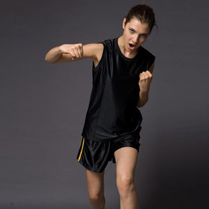 Alta calidad nueva moda boxeo uniforme último estilo artes marciales desgaste al por mayor personalizable poliéster/algodón - Product Image 5