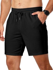 Pantalones Cortos Deportivos Casuales para Hombre, de Secado Rápido, Cómodos, Antiarrugas, con Cordón, de Tela Lisa, Servicio OEM - Product Image 5