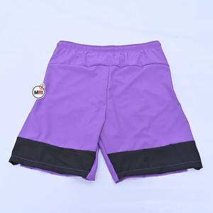 กางเกงขาสั้นผู้ชายสำหรับฤดูร้อนกางเกงยิมแห้งเร็วแบบแอคทีฟกางเกงฝึกซ้อมกางเกงขาสั้นผู้ชายสีทึบมีกระเป๋า - Product Image 4