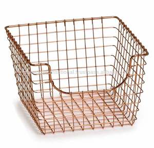 <b>Large</b> Capacity Rectangle Metal Wire <b>Basket</b> Popular High-Capacity Storage Accessory for Household Kitchen Usage Newest Accessory - Product Image 2