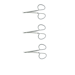 กรรไกรผ่าตัดแบบริบบิ้นตรงคม 10.5 ซม. ทำจากสแตนเลส ยี่ห้อไอริส - Product Image 4