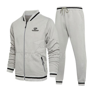 Quantité minimale de commande bas Conception personnalisée Hommes Survêtements Utilisation extérieure Hommes Vêtements Survêtement uni de couleur unie - Product Image 3