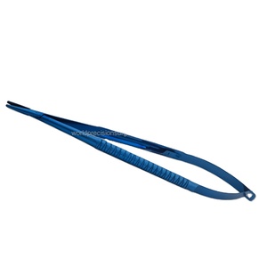 ที่จับเข็มแบบแมนนวล CASTROVIEJO เคลือบไทเทเนียม รุ่น WPS-FD-18 ชุดอุปกรณ์ผ่าตัดที่ได้รับการรับรองมาตรฐาน ISO13485 สำหรับใช้ในโรงพยาบาลและคลินิกหู คอ จมูก - Product Image 3