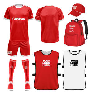 Camiseta de fútbol personalizada, ropa de fútbol, kit de fútbol de secado rápido, conjunto de camisetas de fútbol sublimadas, uniformes de fútbol - Product Image 2