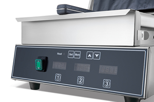Grill électrique portable double face à clapet, plaques <span class=keywords><strong>de</strong></span> cuisson antiadhésives, pour grillades rapides en intérieur, sandwichs, steaks, burgers - Product Image 5