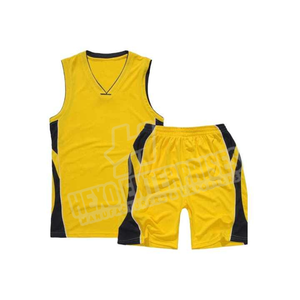 Short de basket-ball en polyester personnalisé 100% nouveau style uniforme d'été imprimé avec une caractéristique respirante fabriqué au Pakistan - Product Image 1
