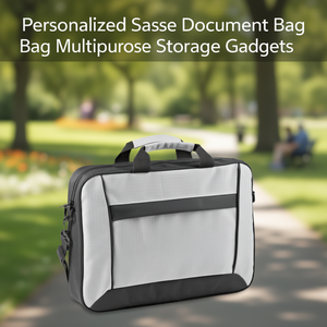 Borsa Portadocumenti Personalizzata Sasse, Contenitore Multiuso per Gadget - Product Image 3