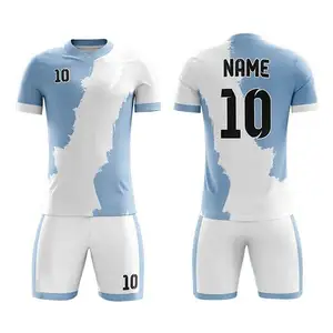 Fabricant personnalisé de maillots de football maillot de football uniforme de football maillot de football thaïlande nouveau design uniforme de football pour les équipes de clubs