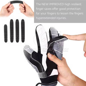 Gants de gardien de but de match professionnel avec dragonne réglable et coussin supplémentaire Gants de gardien de but légers - Product Image 6