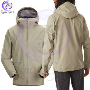 Vestes imperméables ou coupe-vent de grande taille pour la randonnée en plein air avec capuche de bon fournisseur entièrement personnalisées - Product Image 4