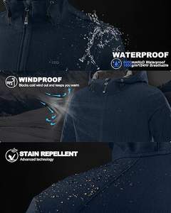 Última moda invierno a prueba de viento Softshell Slim Fit hombres Casual chaqueta hombres Softshell chaqueta para hombres por Boomletcorp. - Product Image 5