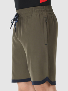 Shorts de jogging pour hommes style streetwear 100% coton, couleur unie, personnalisables, respirants, écologiques, haute qualité, OEM - Product Image 3