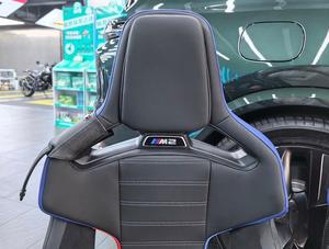 เบาะนั่งหนังสีดำน้ำเงินแบบ Recaro รุ่น M2-M8 สำหรับรถ G80 ที่ได้รับการปรับแต่ง - Product Image 2