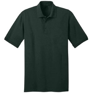 เสื้อโปโลผู้ชายแขนสั้นลำลองแห้งเร็วใส่ฤดูร้อนมีโลโก้ปักลายที่เรียบง่ายและมีสไตล์ - Product Image 1