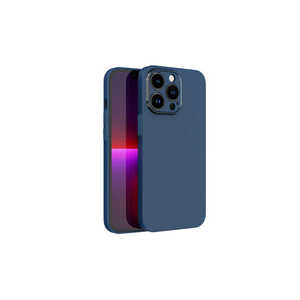 SAFA Tiny Series Slim Back Cover Vente en gros Coque de protection en silicone souple pour iPhone 13 Pro - Bleu Modèle A22 - Product Image 1