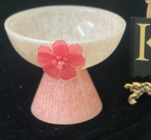 ชามเสิร์ฟอาหารเรซินทำมือแบบชิ้นเดียวชามเสิร์ฟอาหารเรซินดีไซน์ไม่เหมือนใครสำหรับบ้าน - Product Image 2