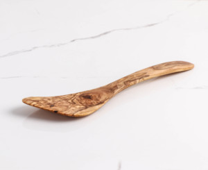 Handmade Curved Corner <b>Spatula</b> Eco-friendly High Quality Non-Stick Cooking Utensil Made From Olive Wood-for Kitchen Use - Product Image 4