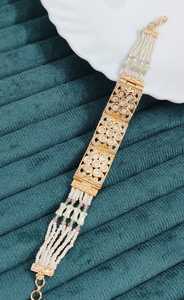 Pulsera de Moissanita con Acabado Pulido, Ideal para Fiestas, Bodas y Uso Diario, Complementa Estilos Étnicos y Occidentales - Product Image 3