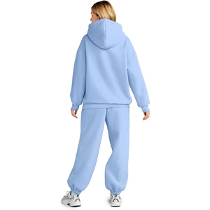 Conjunto de 2 Piezas de Chándal para Mujer, Talla Grande, Ropa Deportiva de Algodón, Chándal para Mujer en Oferta - Product Image 5