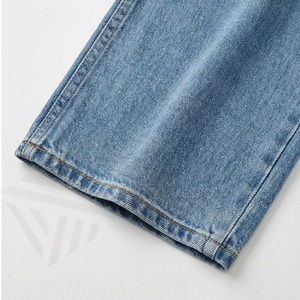Trendy Denim Pants Fashionable Manufacture Casual Street Wear Girl Long Wide Leg Loose Washed Top <b>Jeans</b> Ladies Trousers Dup - Product Image 6