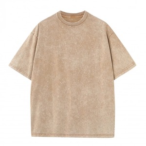 เสื้อยืดผู้ชายผ้าฝ้าย100% วินเทจแบบอเมริกันแห้งเร็วสำหรับฤดูร้อนเสื้อสีพื้นคอกลมลำลองแขนสั้น3D ไซส์ใหญ่ - Product Image 3