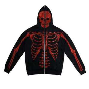 <b>Rhinestone</b> <b>hoodie</b> with soft polyester blend, offered in full tracksuit and trouser sets. - Product Image 6