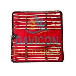 Urethral Sounds/Dilators Bougies (Clutton's) 267MM (<b>10</b> 1/2) SET <b>12</b> Stainless Steel Manual CE Certified Sterilizable | Davicon - Product Image 3