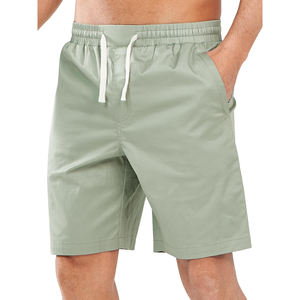 Short d'entraînement décontracté de fitness d'été pour hommes Short de basket-ball élastique sportif pour l'exercice et le survêtement Short à motif solide pour hommes - Product Image 1