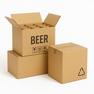 Kits de commande Kit de verre et d'économie d'emballage de <span class=keywords><strong>vaisselle</strong></span> Kit de verre diviseur avec boîte de <span class=keywords><strong>déménagement</strong></span> Boîte d'expédition de bouteille de vin - Product Image 1