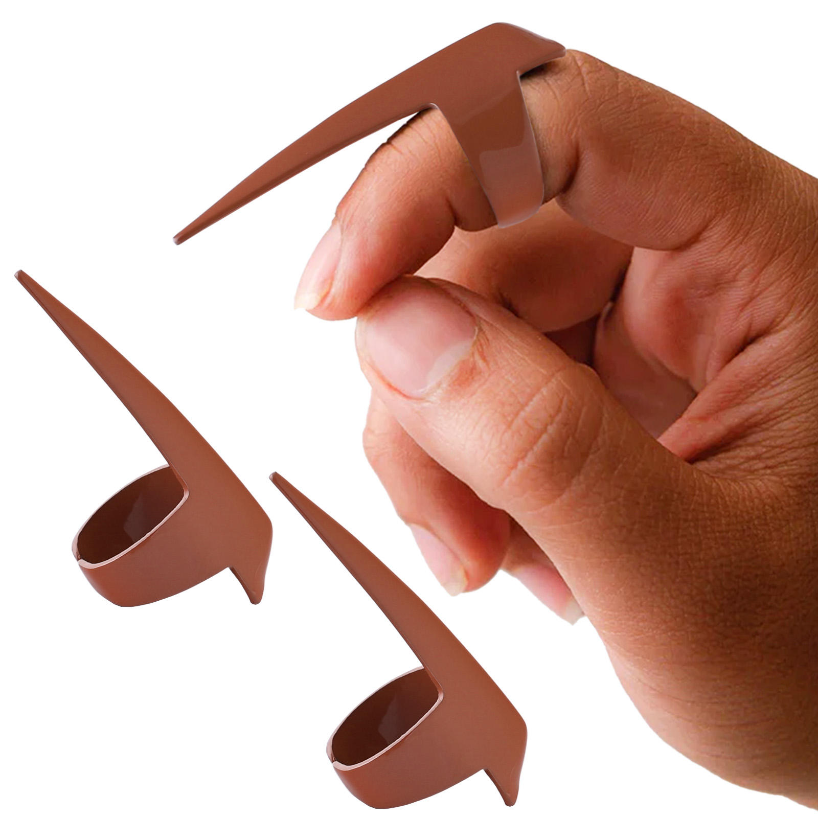 สีน้ำตาล