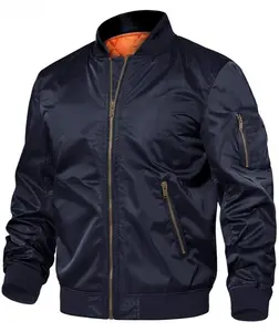 2022 Оптовая Продажа Новый дизайн Стильная горячая Распродажа Высококачественная ветрозащитная зимняя куртка мужская куртка-бомбер на заказ