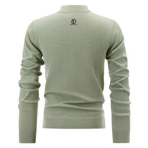 High Quality 400GSM Knitwear Manufacturer Custom Autumn Winter <b>Turtleneck</b> Long Sleeved Wool Pullover Knit <b>Sweater</b> <b>Men</b> - Product Image 5