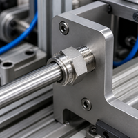 Pièces métalliques tournées sur commande par CNC avec services d'usinage OEM pour assemblages mécaniques et matériel d'équipement industriel