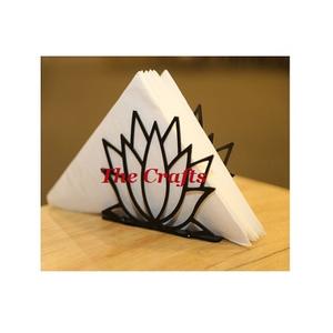 Porte-serviettes de couleur noir de fer porte-fourchette et couteau porte-papier de soie pour la maison Restaurant vaisselle utilisation - Product Image 4