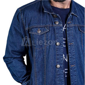 Calidad superior Pakistán hizo hombres Jeans chaquetas de diseño personalizado al por mayor hombres Jeans chaquetas - Product Image 6