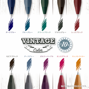 Bolígrafo de Gel Zebra Sarasa Clip, 0.5 mm, Plástico, Multicolor, Serie de Colores Vintage (JJ15), Japón, para Uso en Oficina y Escuela - Product Image 3