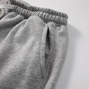 Pantalones cortos de algodón y poliéster para hombre, pantalones cortos informales de felpa francesa de alta calidad para hombre, pantalones cortos de baloncesto bordados, pantalones cortos informales en blanco personalizados - Product Image 3