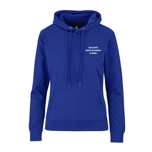 High Quality Cotton Korean Fashion Wear <b>Sweatshirts</b> for <b>Girls</b> Blue Color Plus Size Womens Stylish <b>Hoodies</b> - Product Image 1