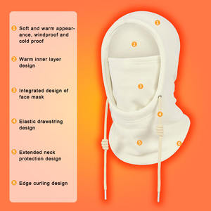 Polyester Windproof Ski Winter <b>Face</b> Mask Balaclava <b>for</b> Woman & Man Full <b>Face</b> Coverage Image Style Sports Business Daily Use - Product Image 4