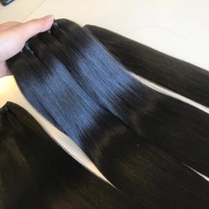Extensions de cheveux humains vierges vietnamiens à cuticules alignées os droit couleur naturelle Double trame en stock - Product Image 6