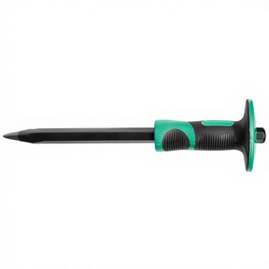 Ciseau pointu de 300 mm de long avec protège-main en acier de 18 mm inclus - Ciseaux et poinçons de qualité supérieure - Product Image 2