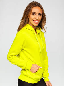 2024 nueva Sudadera con capucha informal coreana para mujer patrón sólido Otoño Invierno ocio deporte hecho de tela de punto de poliéster - Product Image 3