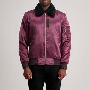 Blouson Bomber Réversible Clyde B-15 – Luxe Streetwear Camouflage Imperméable avec Fermeture Éclair – Décontracté Printemps – Tailles XS à XL Disponibles - Product Image 1